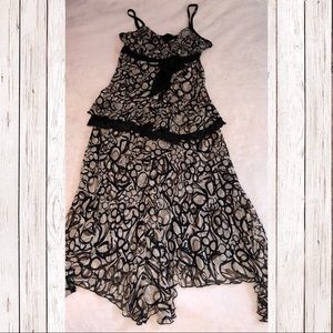 NWOT Iz Byer blouse/skirt set!